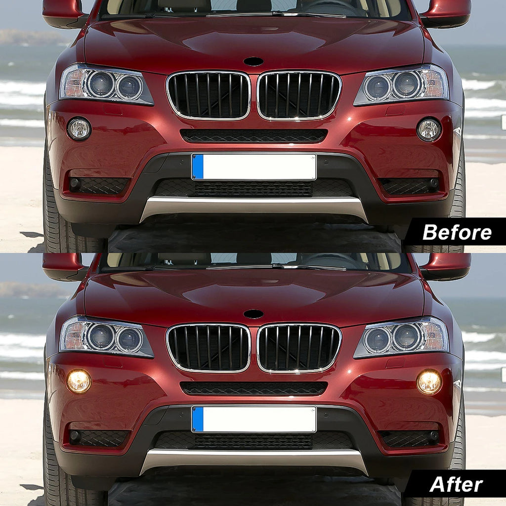 63177238787 63177238788 Fog Lights For BMW X1 X3 F25 X4 F26 X5 F15 X6 F16 2010-2020 Bumper | AUTOKITSHOP