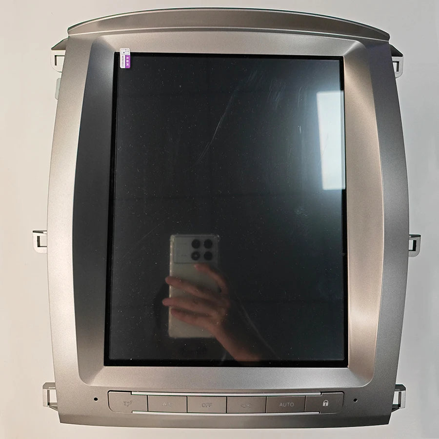 12.1'' Android Screen GPS For Toyota LC100 2006-2011 Landcruiser 100 Series Tesla Style Mu