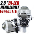 2.5 Inch Bi Led Lens Halo Lights Projectors For H4 H7 9005 9006 3R G5 Car Headlights High