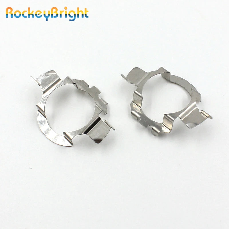 Rockeybright H7 LED Adapter Clip for Qashqai Magotan Polo 6R Retainer Bulb Holder for BMW