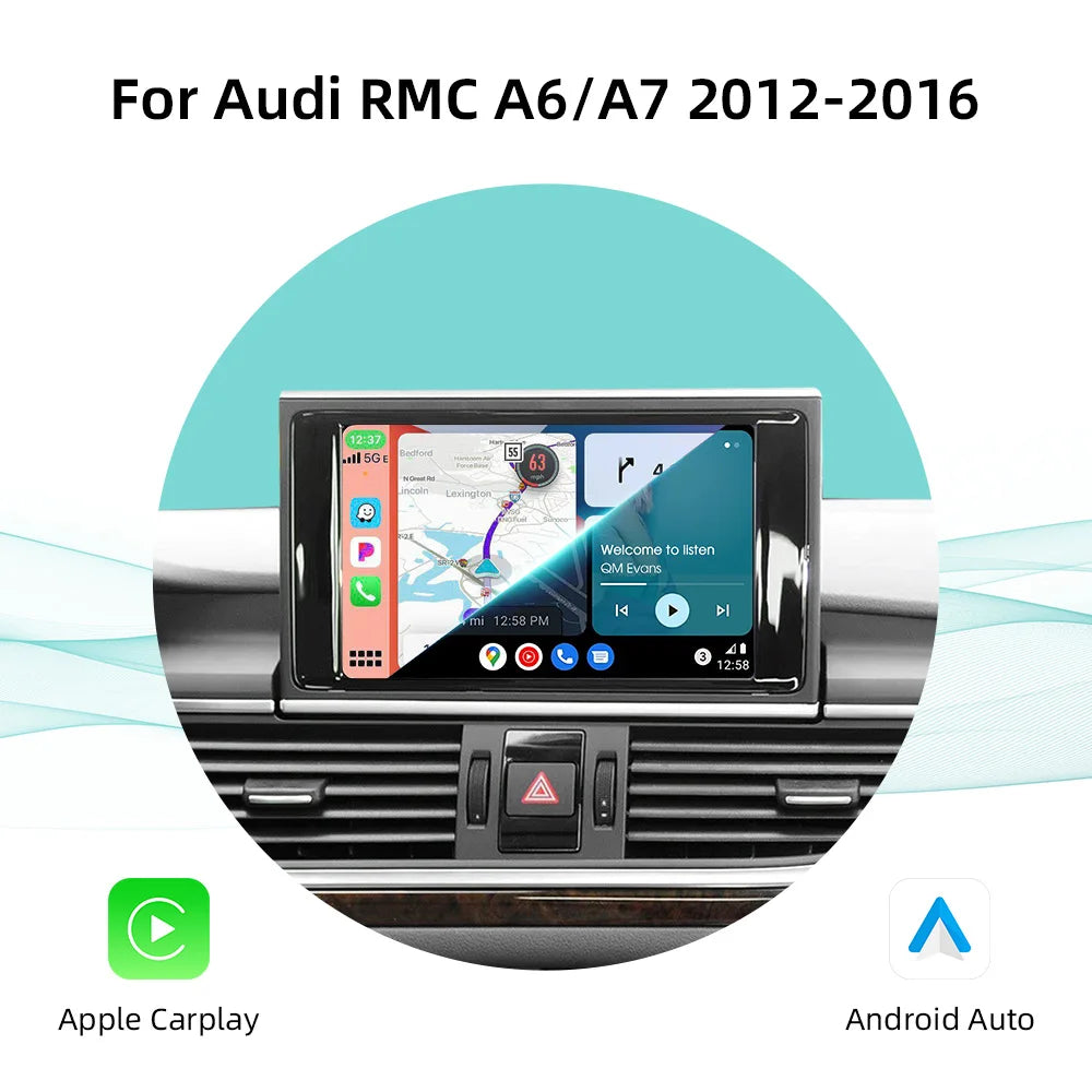 ANYFAR Wireless Carplay Android Auto Interface Retrofit Kits For Audi A6 C7 A7 2012-2016 R | AUTOKITSHOP