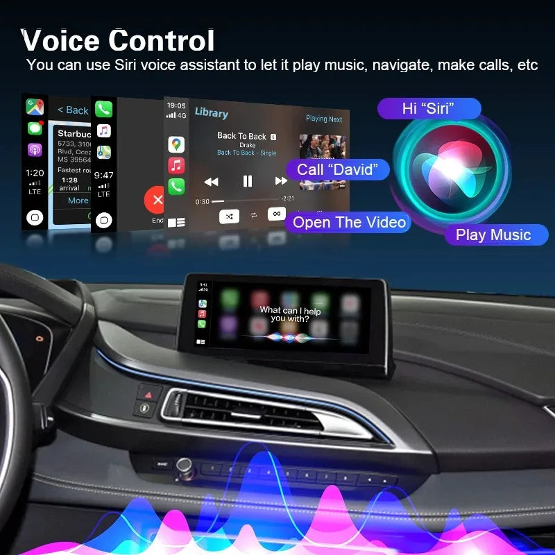 Wireless CarPlay for BMW i8 I12 NBT/EVO 2014-2020, with Android Auto Mirror Link AirPlay C
