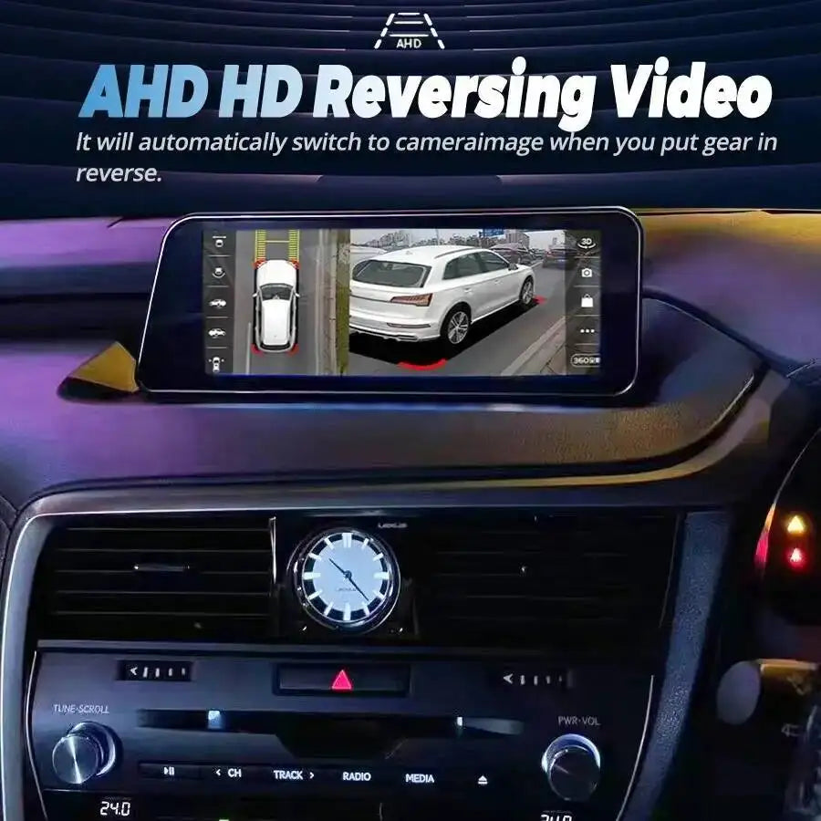 RHD For Lexus RX RX330 RX350 2016-2019 12.3" Car Radio Android Screen GPS Multimedia Playe