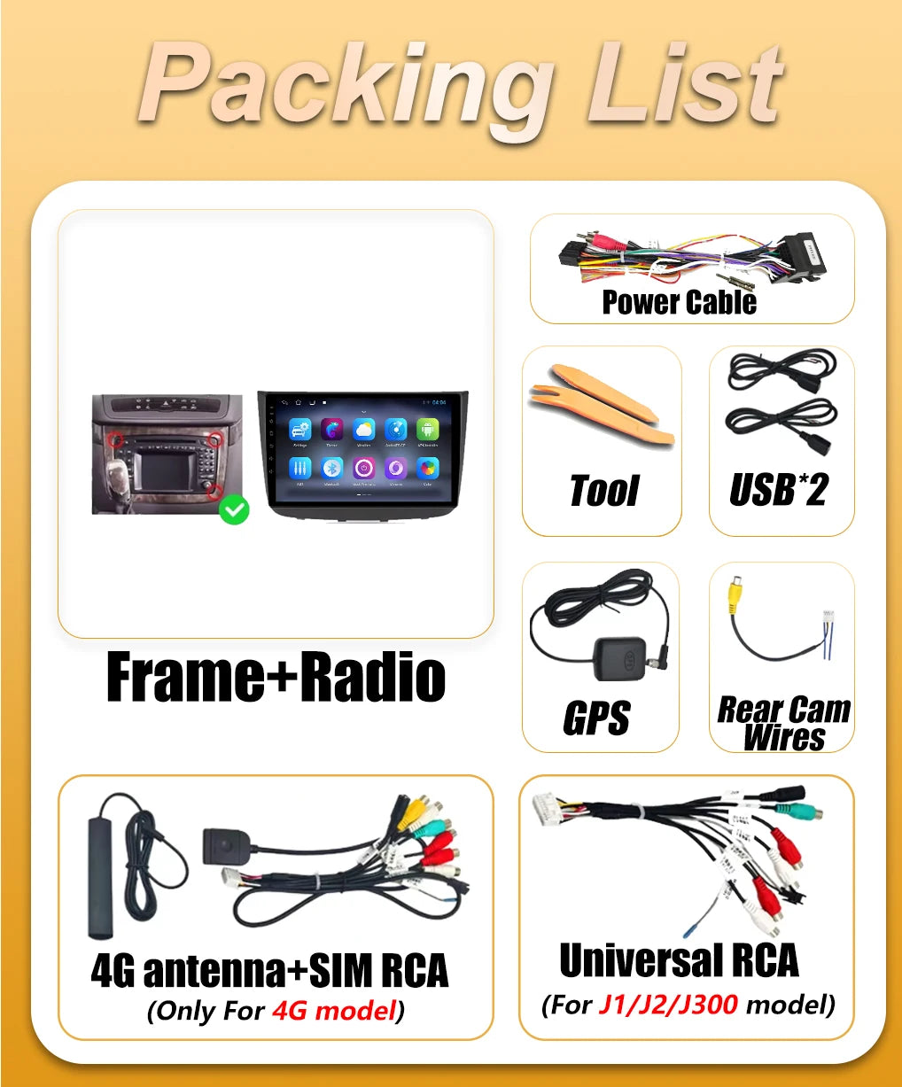 Android 16 Carplay For Benz Vito 2 Viano 2 W639 2003 2004 2005 - 2015 Multimedia Player To | AUTOKITSHOP