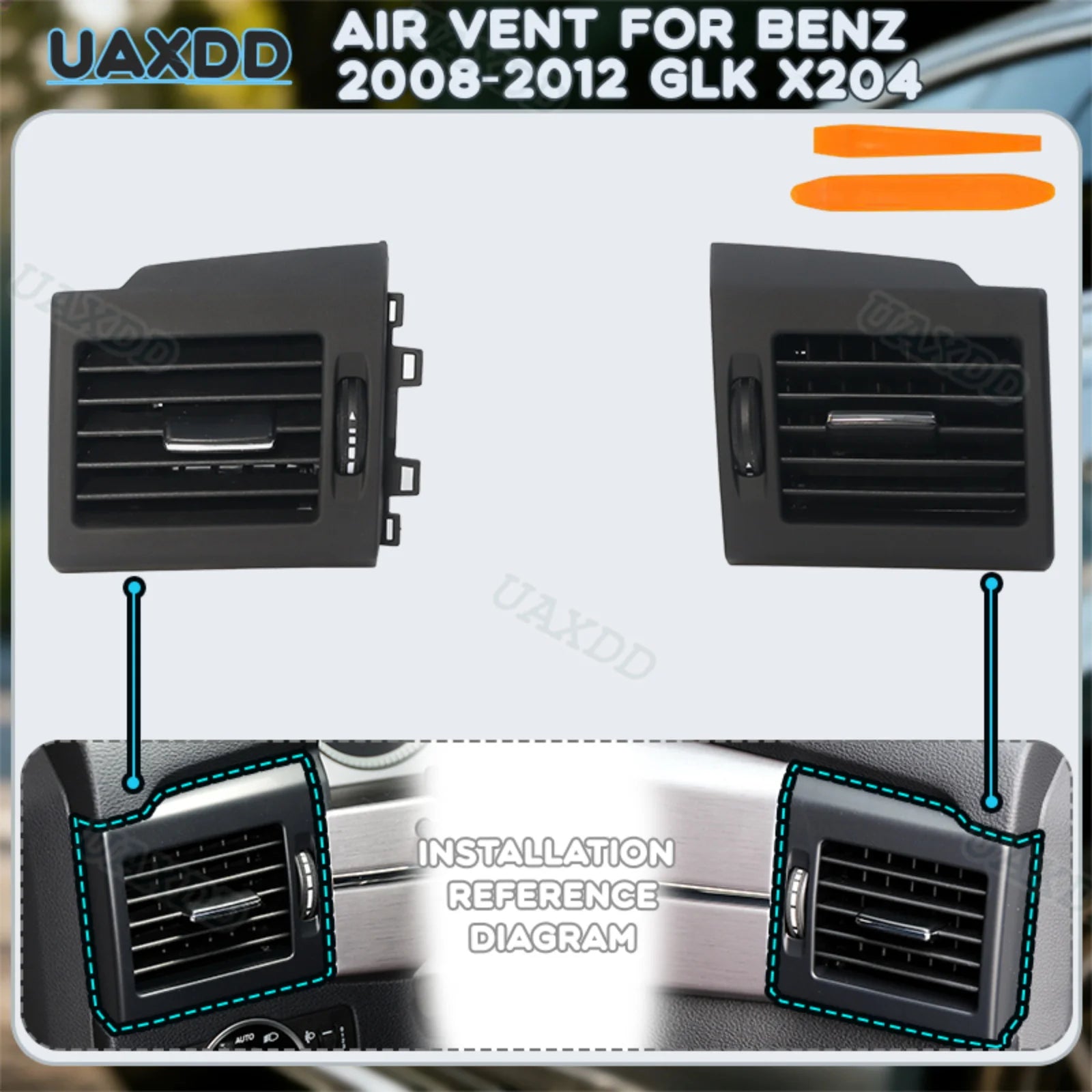RGB - Ambient Light - for Mercedes X204 2008-2012 - Car Interior Lighting