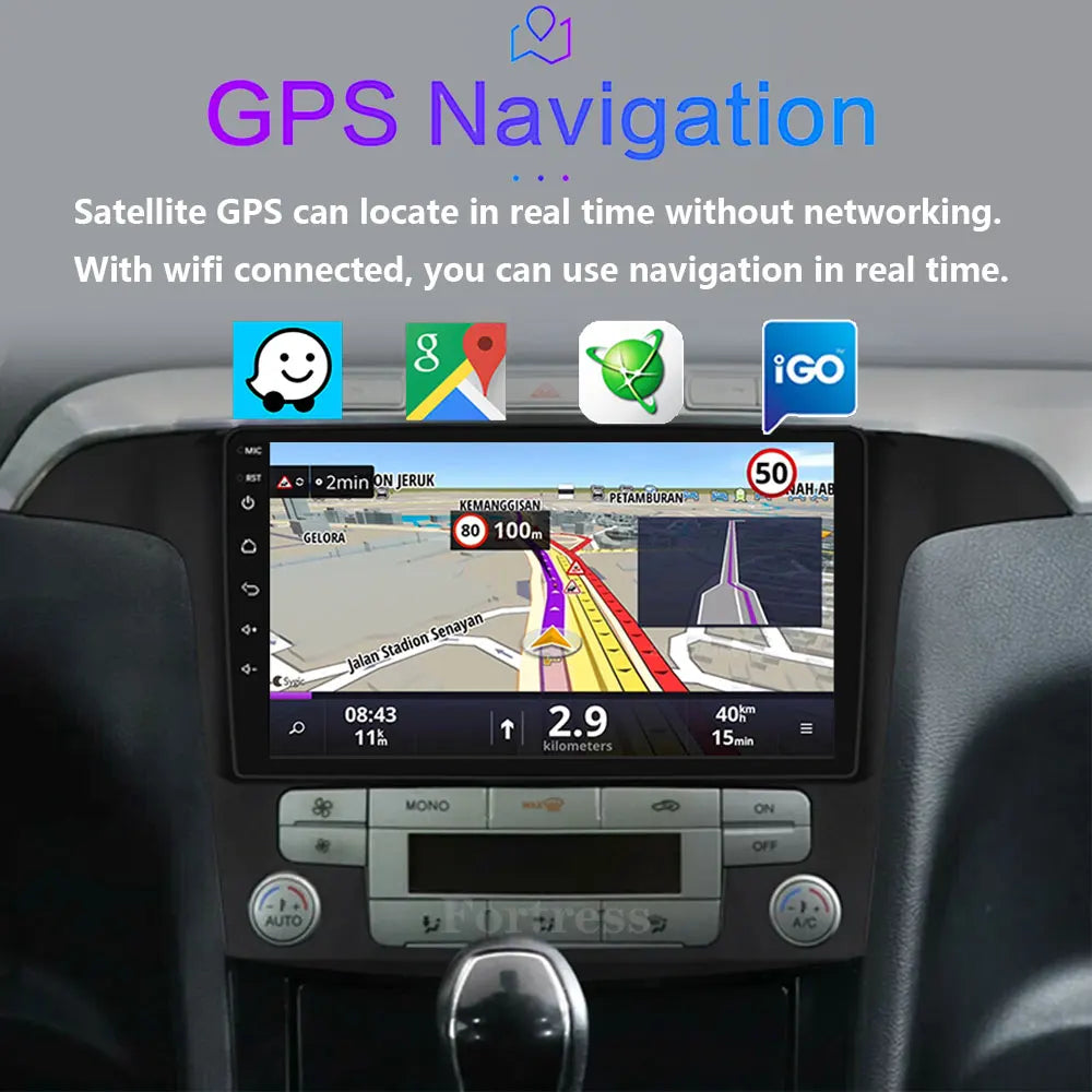 Android 16 Car Radio For Ford S-MAX S MAX 2006-2015 Multimedia Navigation GPS Stereo Head