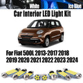 11-Piece LED Interior Light Kit for Fiat 500L 2013-2022 - Canbus Dome Map Door Trunk Bulbs | AUTOKITSHOP
