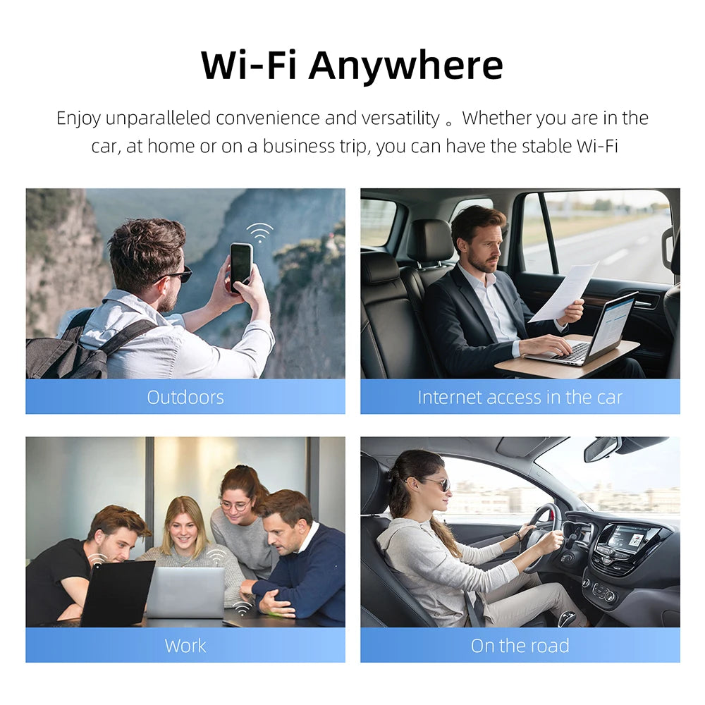 4G USB Wifi Modem Portable WiFi Hotspot LTE SIM Wireless Router CAT 4 150Mbps For Home/Car | AUTOKITSHOP
