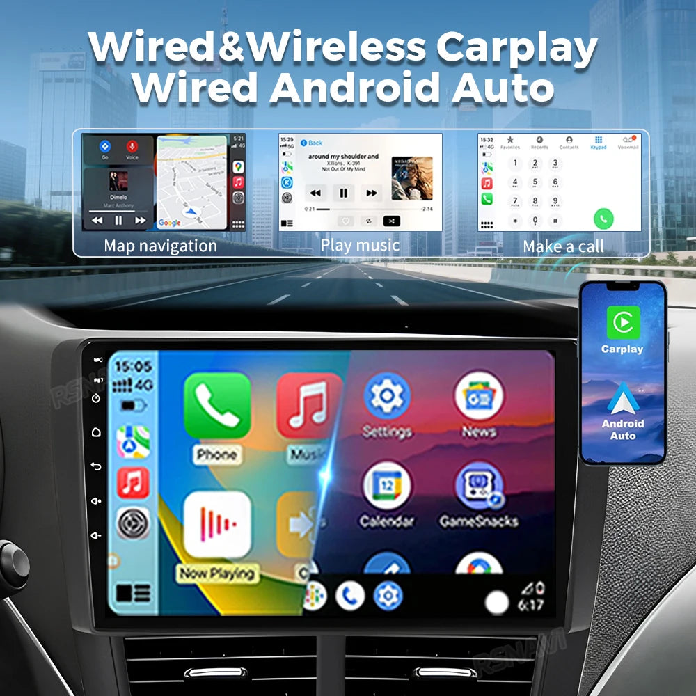 Android 16 For Subaru Forester 3 SH 2007 - 2013 Impreza GH 2007-2011 Android Car Radio Mul