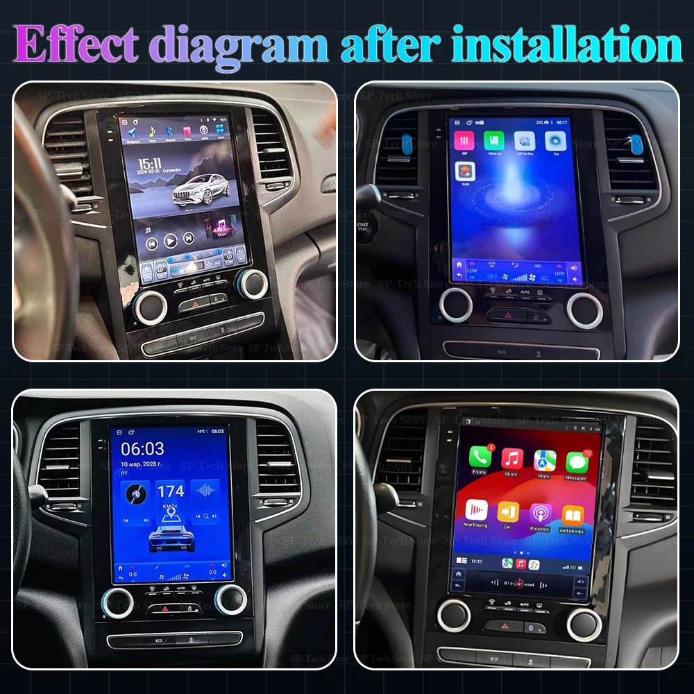 9.7 Inch Android 16 For Renault Koleos Megane 4 Samsung Sm6 Talisman 2017-2019 Car Radio M | AUTOKITSHOP