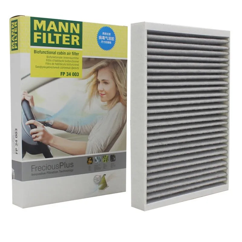 MANN FILTER FP34003 Cabin Air Filter Fits VOLVO S60 Mk3 S90 V60 V90 XC60 XC90 II Mk2 31407