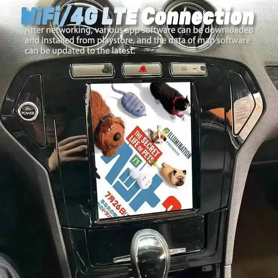 Carplay Navigation 4G WiFi Car Radio 2din 9.7" For Ford Mondeo 2007-2010 Stereo Navigation