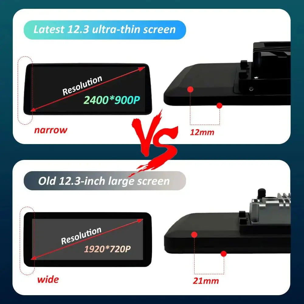 12.3'' Android 16 for BMW X1 F48 2016 - 2019 NBT/EVO System GPS Navi WiFi Car Audio Multim