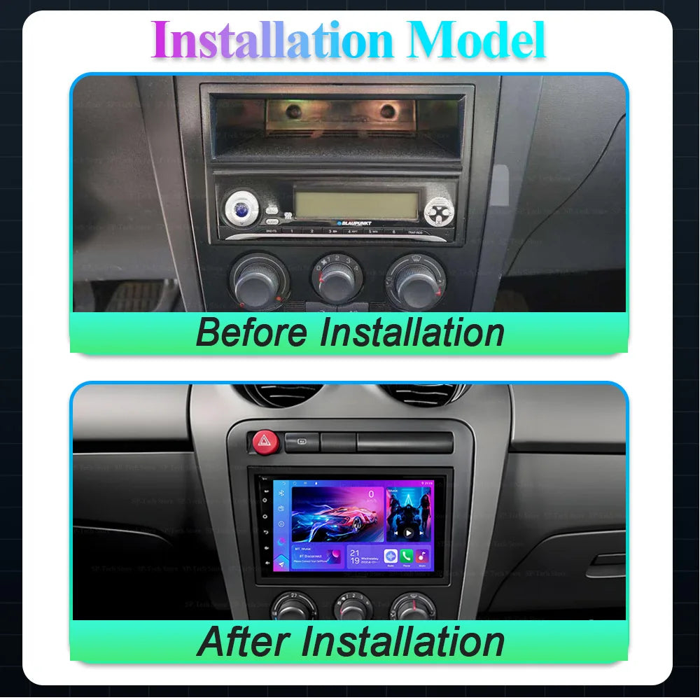 7" Car Radio For Seat Ibiza 2000 2001 2002 2003 2004 2005-2007 Android 16 Multimedia Video | AUTOKITSHOP