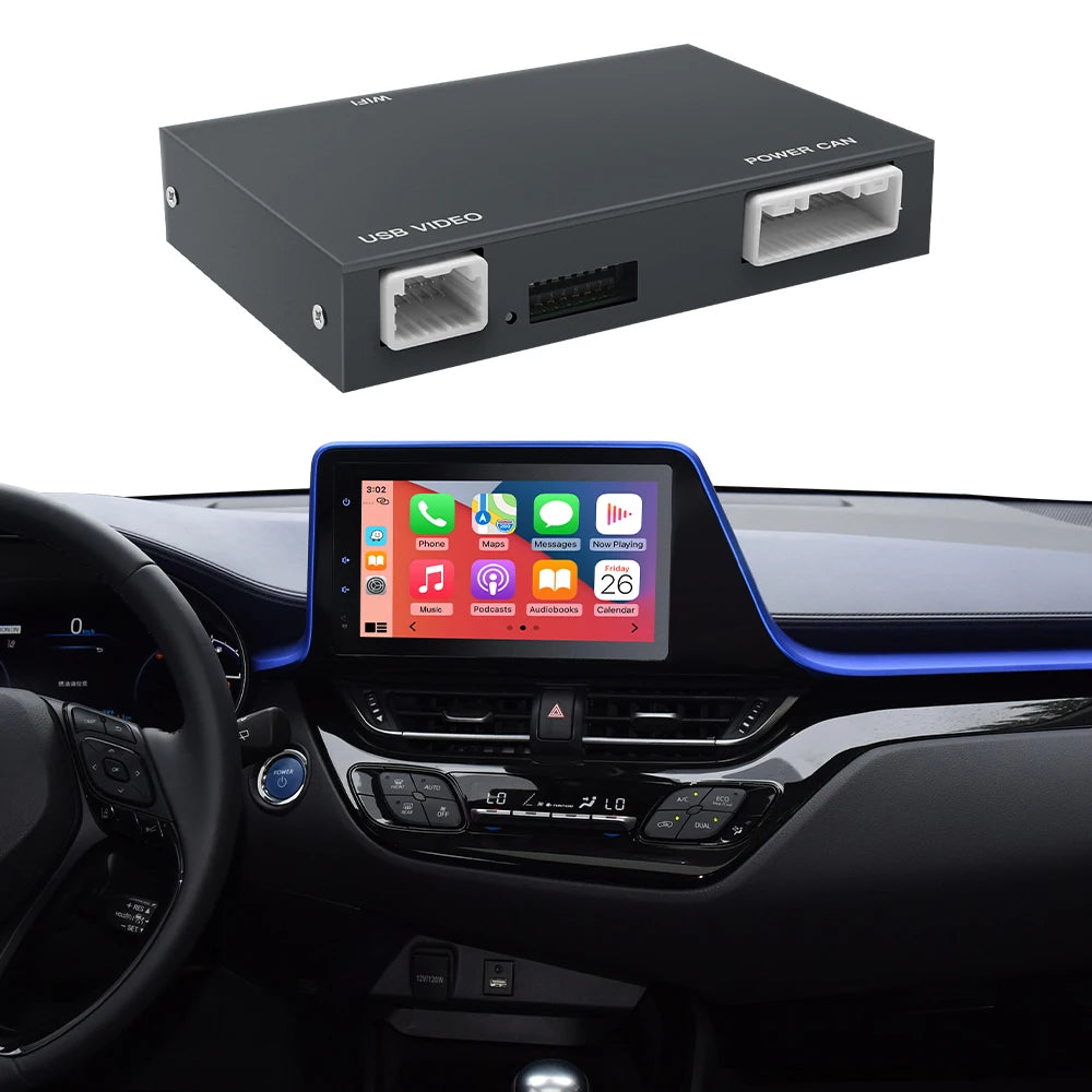 Wireless Carplay Android Auto For TOYOTA Touch2 Entune2.0 Prius C-HR Avalon Prius Sienaba  | AUTOKITSHOP