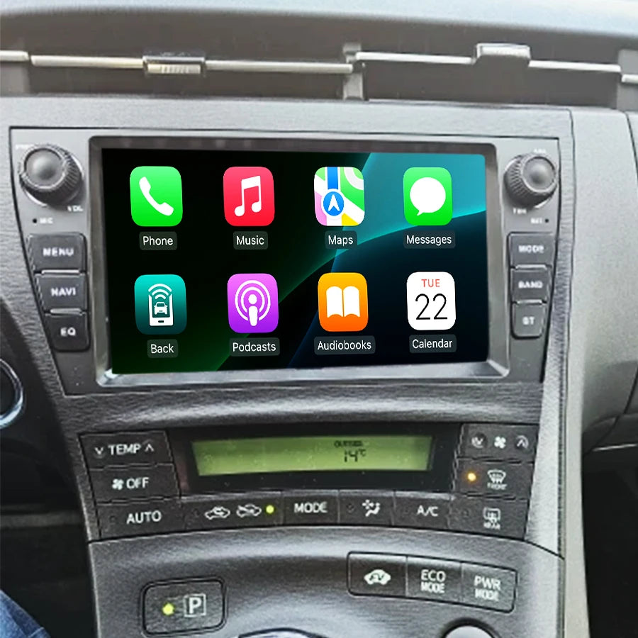 9inch Android 15 Radio Screen CarPlay Stereo Car Multimedia Video Player GPS Navigation HU