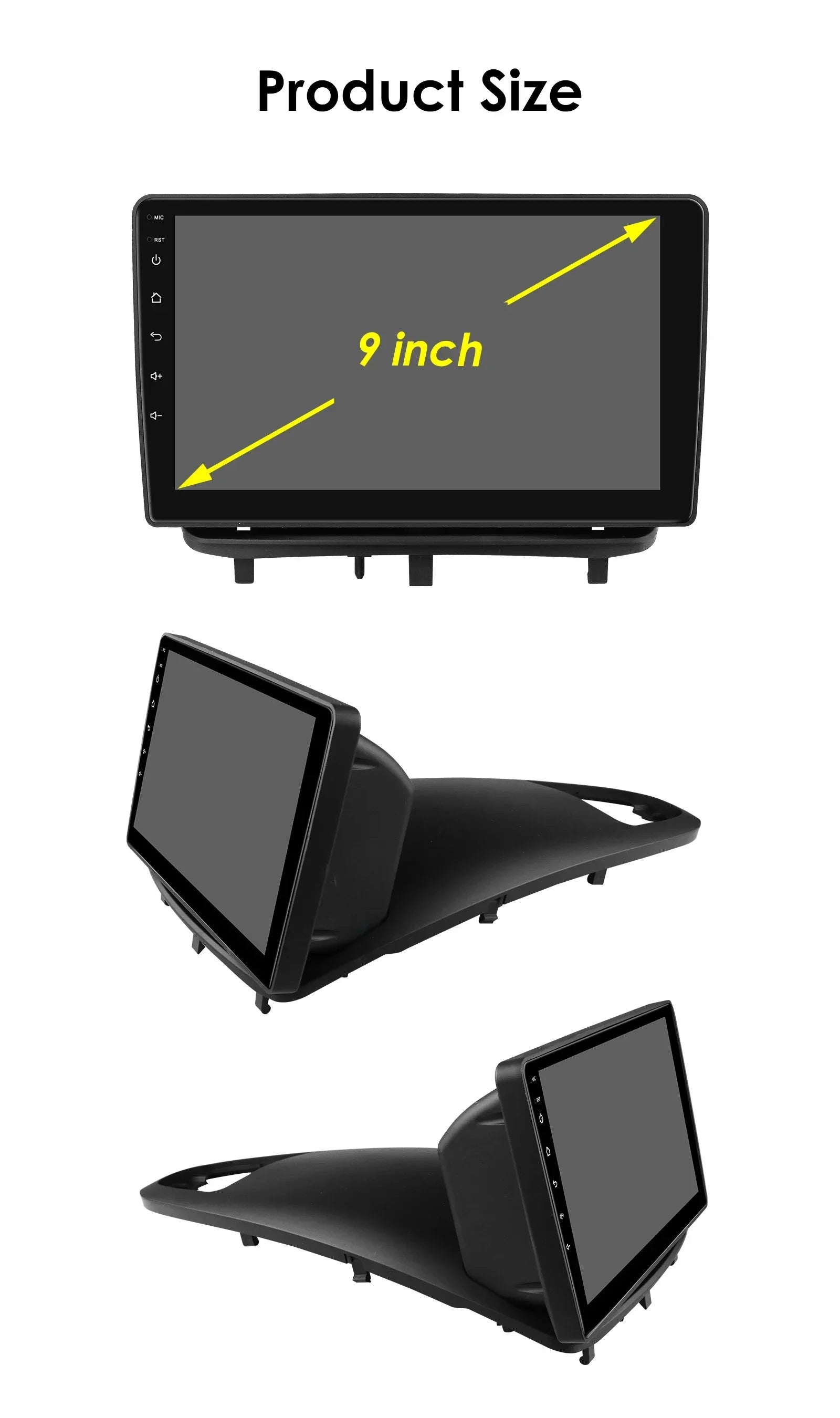 8G 128G Carplay 9" Android 12 Car Radio For Opel Corsa D 2007-2012 Hatchback Van Car Multi