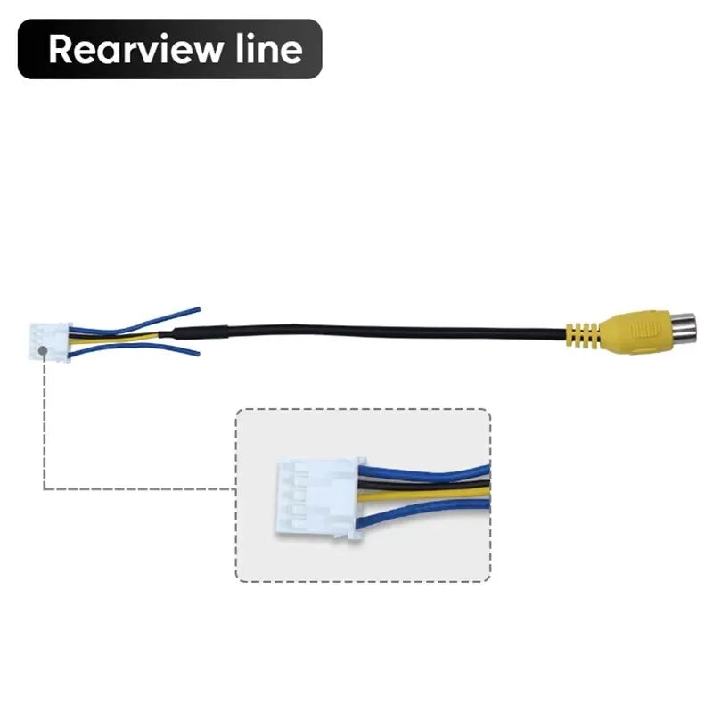 Car Stereo Radio Android CD MP5 Video Harness Adapter Player Multimedia Navigation GPS 6 P