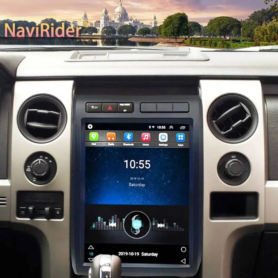 Stereo HU For Ford F150 F-150 Raptor 2009-2012 Radio Qled Screen Auto Multimedia 12.1'' NA