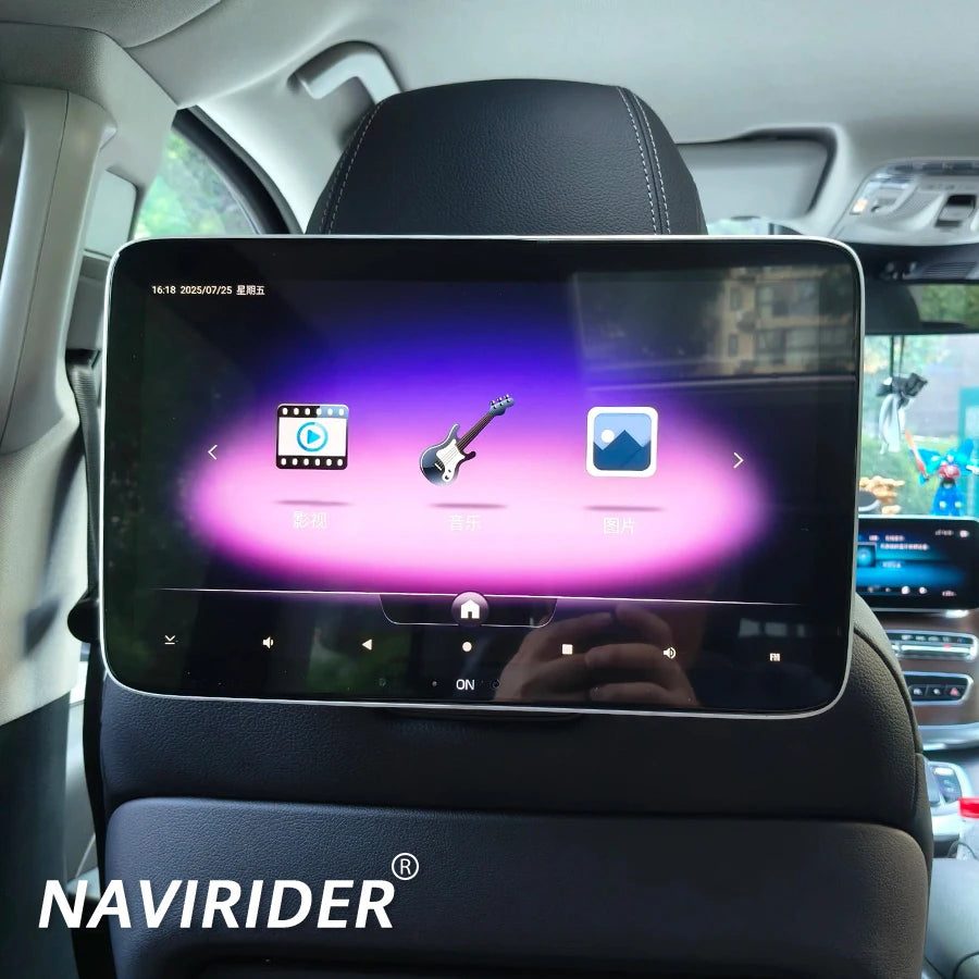 Headrest 14inch For Mercedes Benz ML Vito V260 GLS GLE G S E Car Player Screen Screen Andr