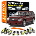 ZITWO 15Pcs LED Bulb Interior Dome Map Reading Trunk Light Kit For Chevrolet Chevy Tahoe 2007 20 - Canbus LED Car Light