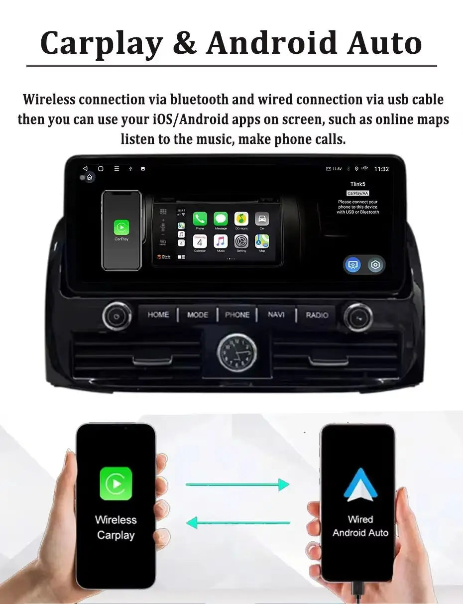 Car Multimedia Player Android 16 For BMW 3 Series E46 1999 - 2005 Wireless CarPlay Auto Na | AUTOKITSHOP