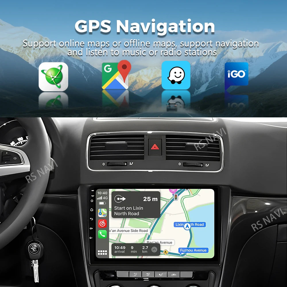 Android 16 For Skoda Yeti 5L 2009 2010 2011 2012 2013 2014 Car Radio Navigation Multimedia