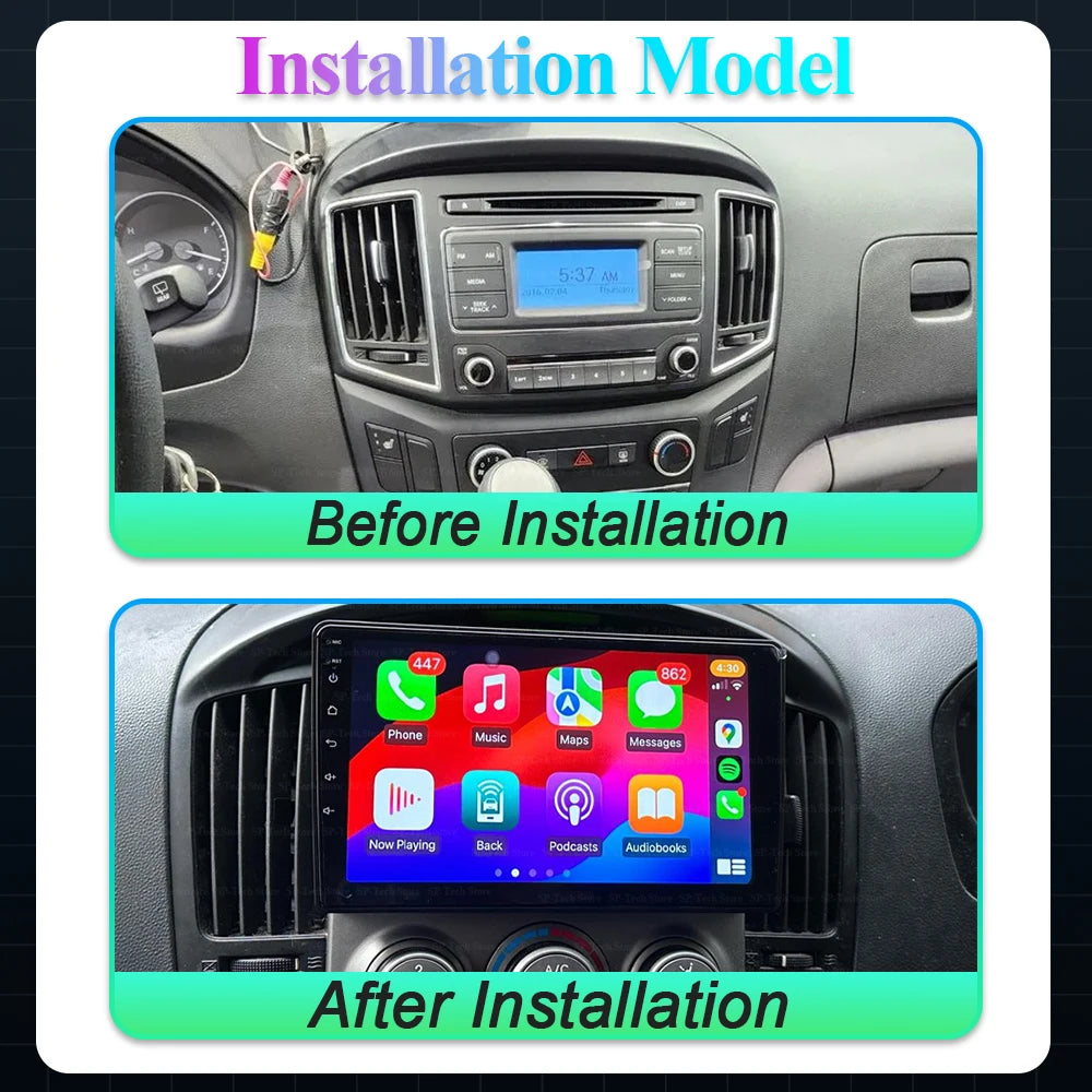 Android 16 For Hyundai H1 Grand Starex 2015-2020 Car Radio Wireless Carplay Head Unit Mult | AUTOKITSHOP