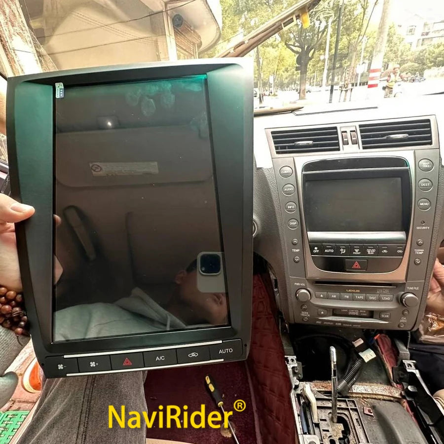 12.8Inch Android 14 Qled Screen Radio Car For Lexus GS350 Gs430 GS450h GS300 GS 300/450h/3 | AUTOKITSHOP