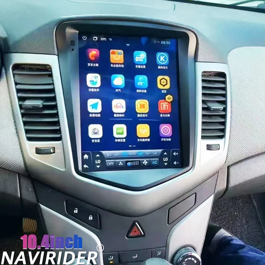 Android 15 CarPlay Multimedia Video Player For Chevrolet Cruze J300 2009 - 2025 GPS Head U