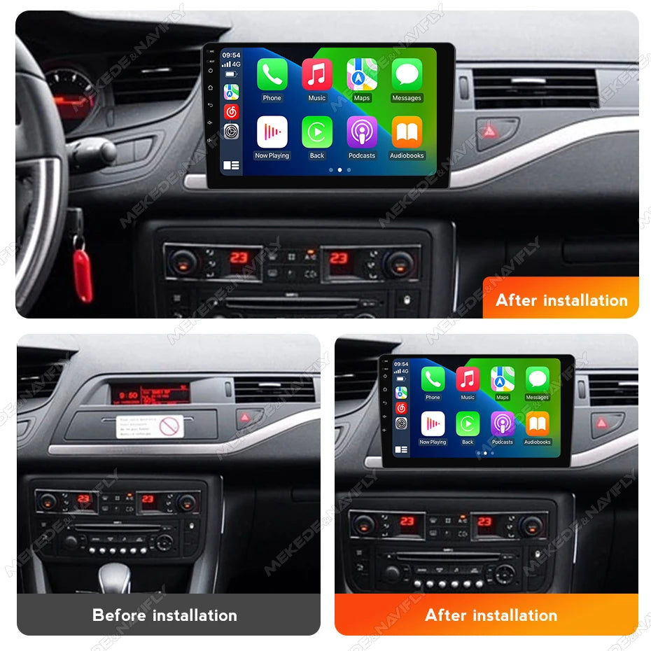 IPS Touch Screen 10 inch Car Radio For Citroen C5 2008 - 2017 Wireless Carplay Android Aut