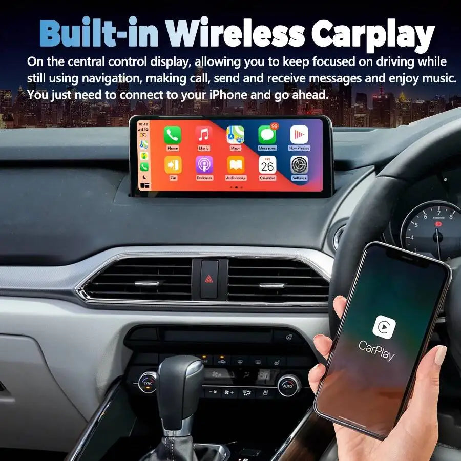 10.25inch Android Car Radio Stereo Head Unit GPS Multimedia Player For Mazda CX9 CX-9 2016 | AUTOKITSHOP