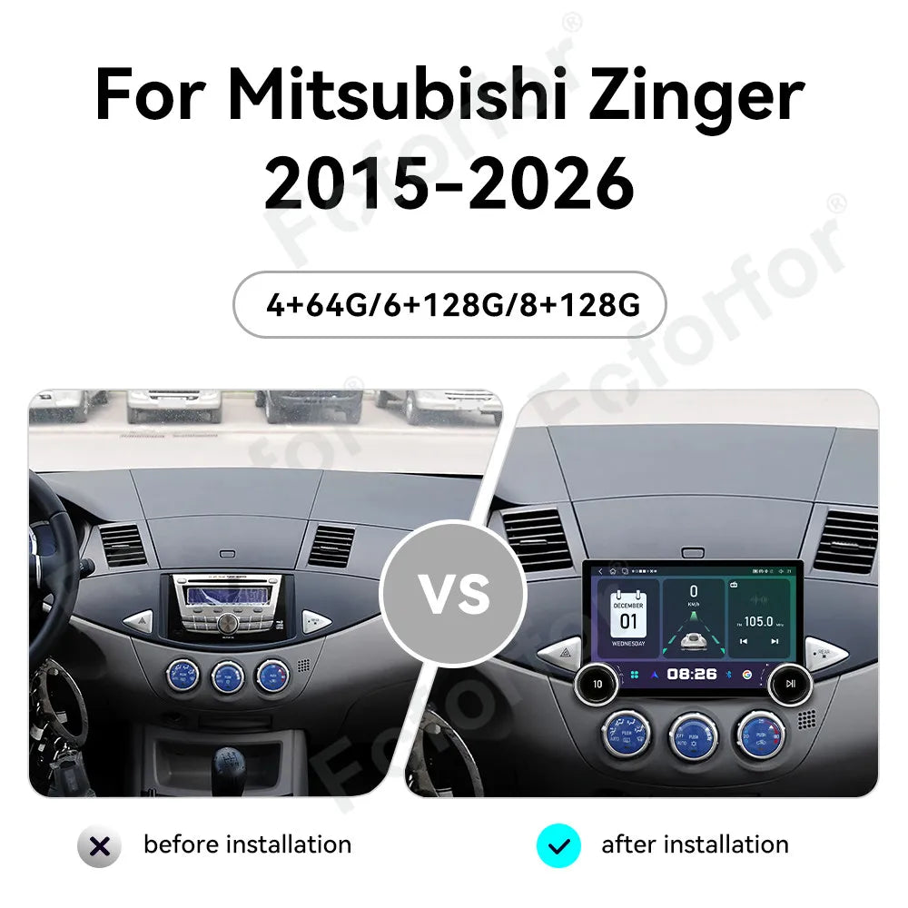 Modern Advanced 11.5 Inch Android 15 HD Touch Wireless CarPlay Android Auto GPS Car Media
