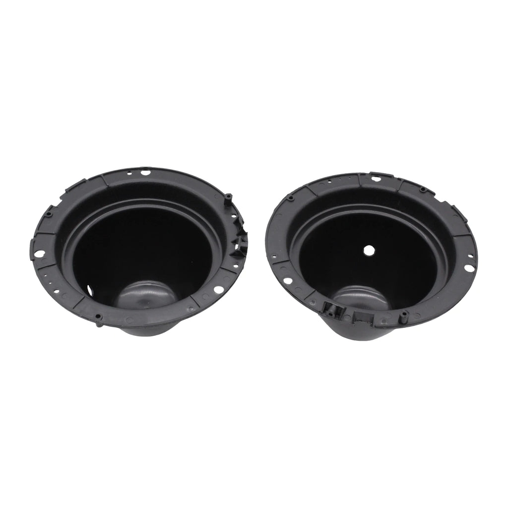 1Pair 7 Inches Round Lampshade Headlamp Back Bowls Buckets+Fixings Classic For Austin Car