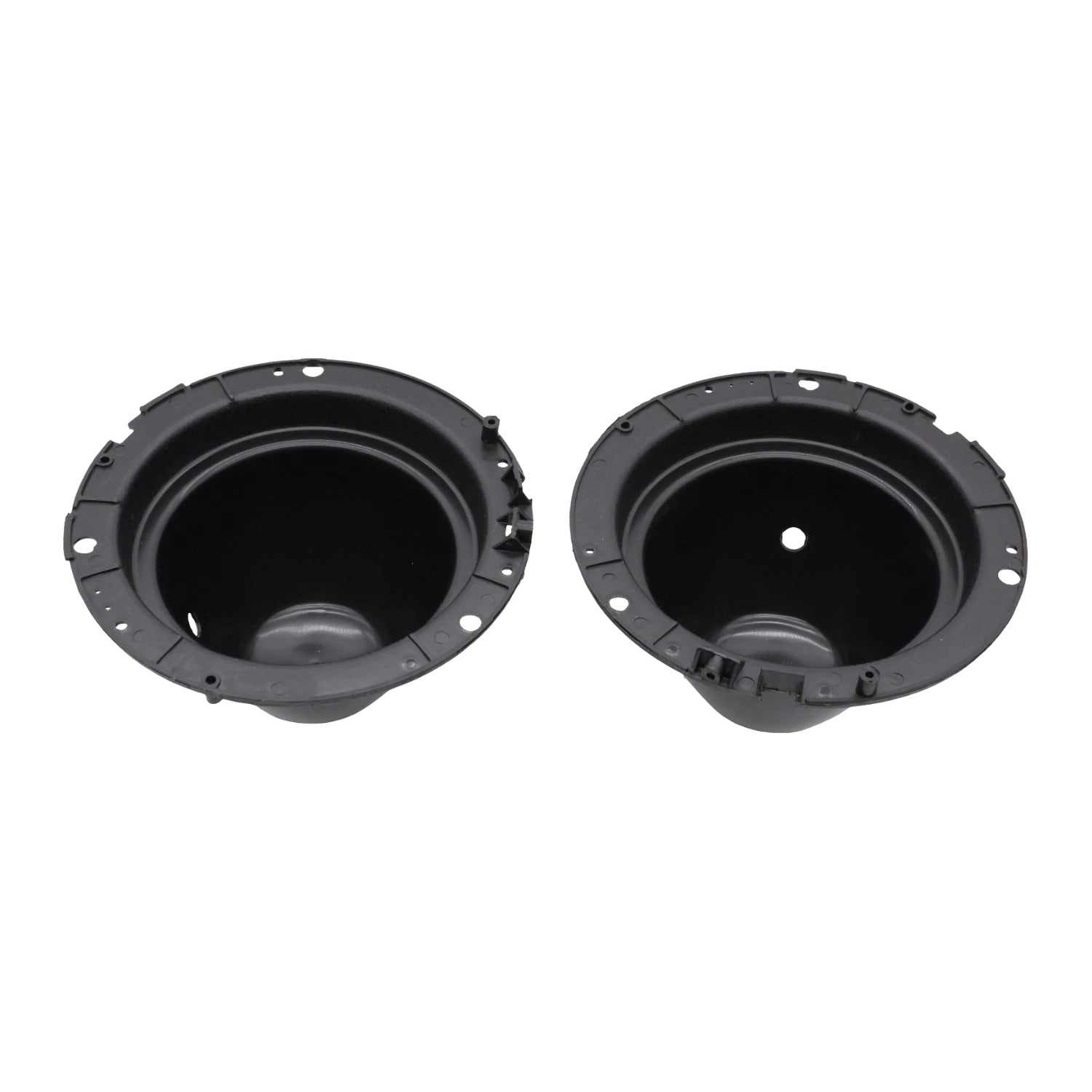 1Pair 7 Inches Round Lampshade Headlamp Back Bowls Buckets+Fixings Classic For Austin Car
