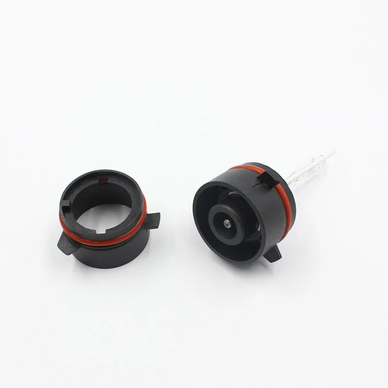 Rockeybright 2*D2S HID Bulb Holder Adapters for BMW E39 D2 D2S HID Xenon Head Lamp Bulb Ad