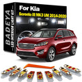 11-Piece LED Interior Light Kit for Kia MK3 - Canbus Error-Free Interior Bulbs