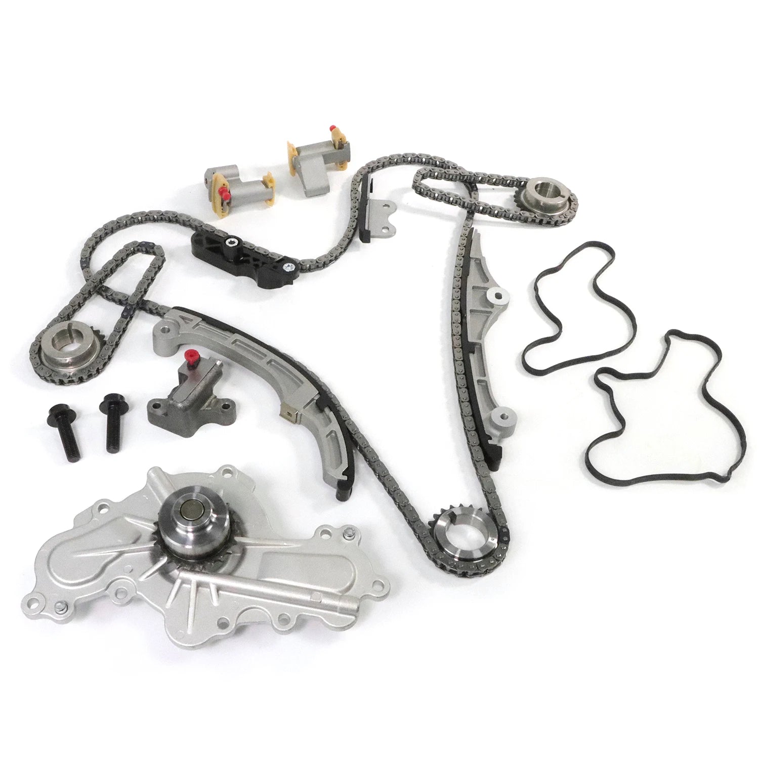 Timing Chain Kit with Water Pump 7T4Z-6268-CA 7T4Z-6K254-AA For 2007-2010 Ford Mercury Lin