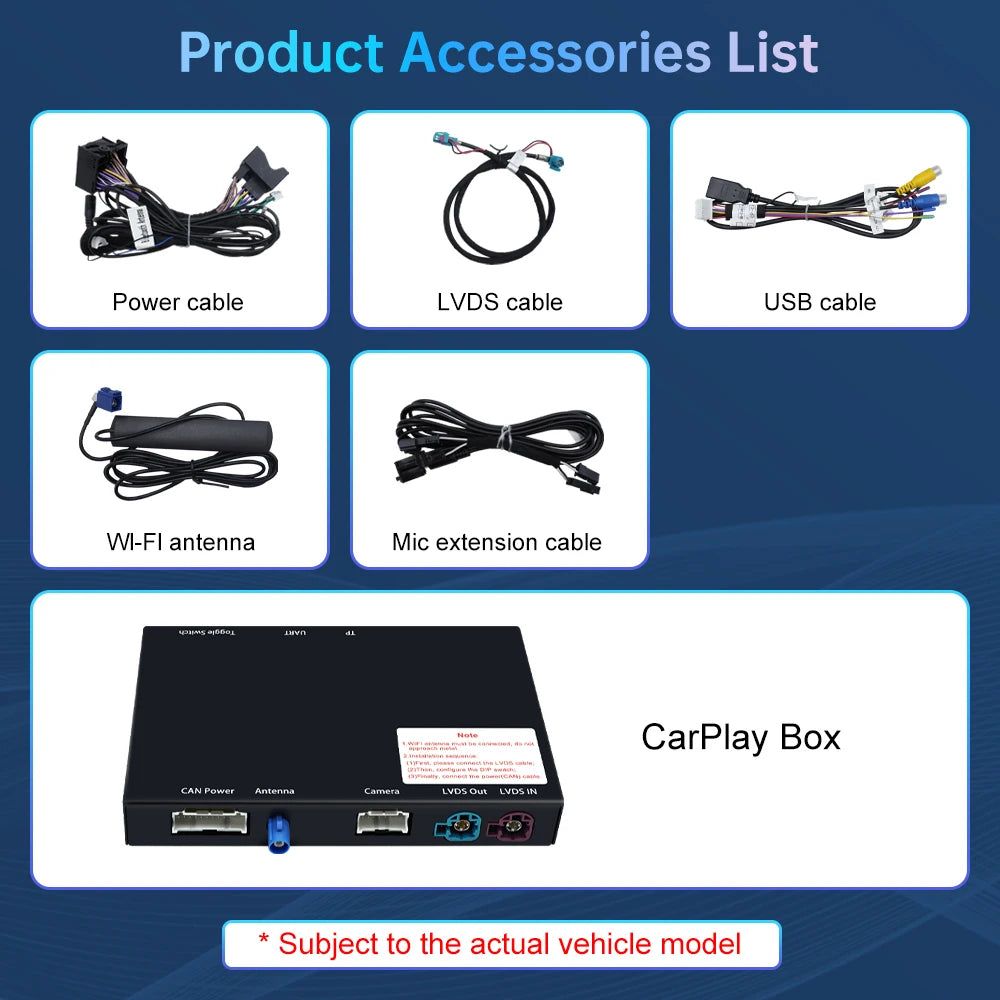 Road Top Wireless Carplay Decoder Interface For BMW i8 I12 NBT System 2014-2018 With AirPl | AUTOKITSHOP