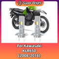Auto Led Headlight Light Bulb LED Headlight Mini 30000LM 6000K Cool White For Kawasaki KLR