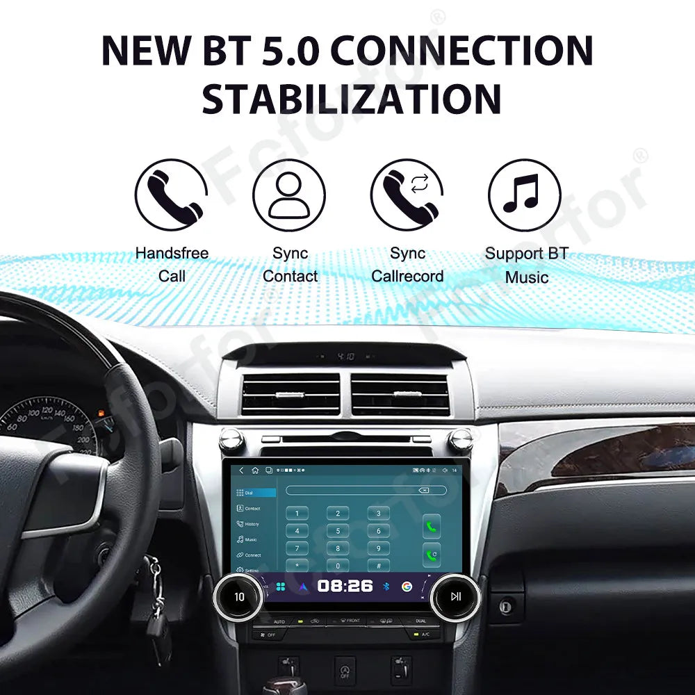 11.5 Inch Android 15 Smart HD Display Car Stereo Wireless CarPlay GPS Multimedia Player Fo