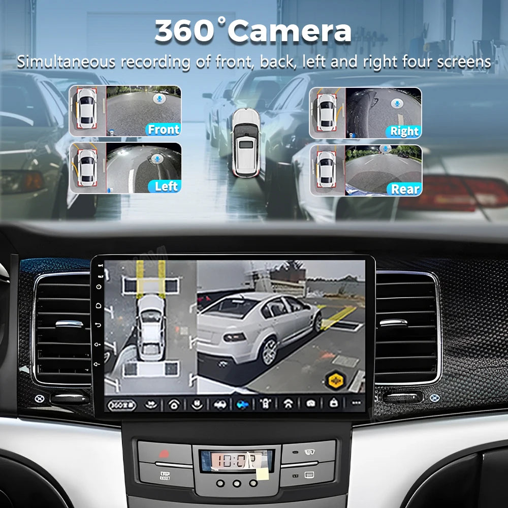 Android 16 For SsangYong Korando 3 Actyon 2 2010 - 2013 2K QLED Android Car Radio Multimed