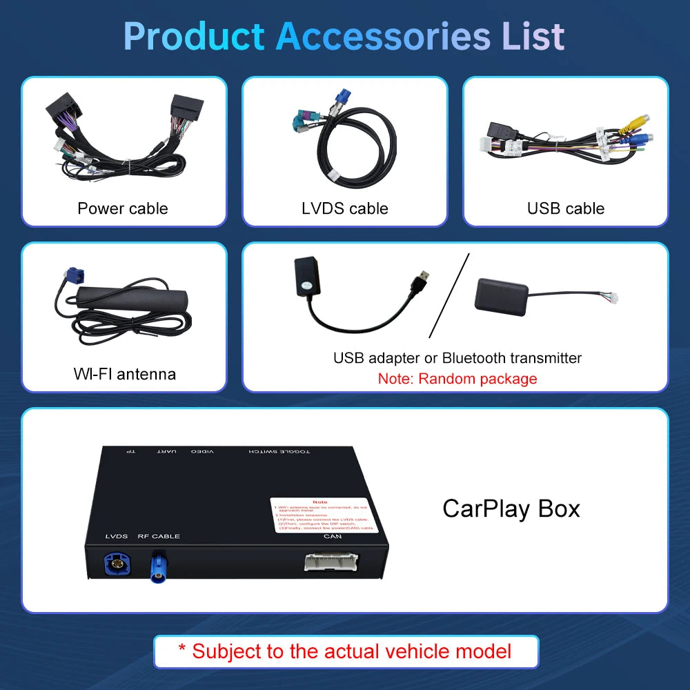 Road Top Wireless CarPlay Decoder for Mercedes Benz A B Class W176 W246 CLA GLA NTG5.0 201 | AUTOKITSHOP