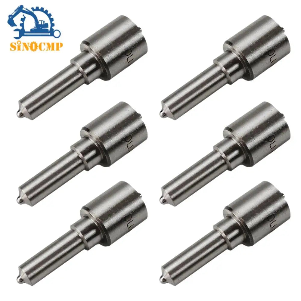 Set of 6 New Injector Nozzles DLLA150P77 Common Rail Injector Assembly For Landcruiser and