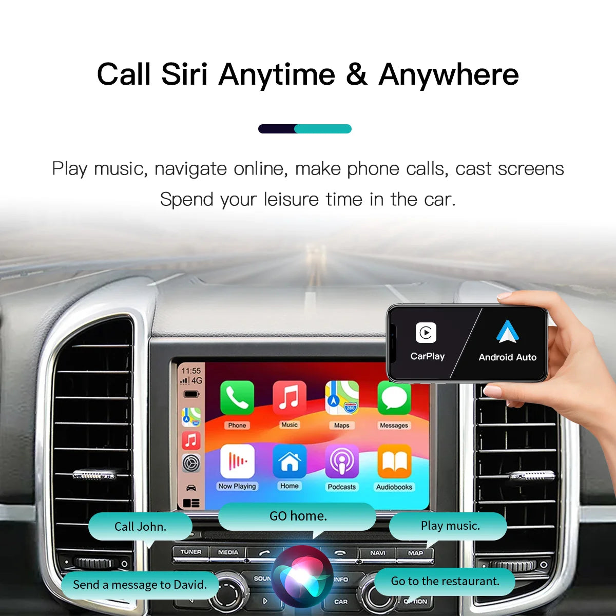 Wireless Carplay Android auto Module For PCM3.1 Panamera Cayenne Cayman Macan Boxster 911