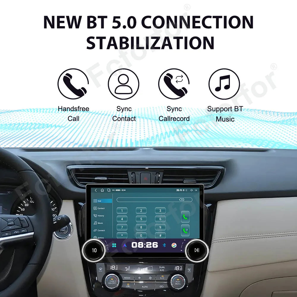 Pro Premium 11.5 Inch Android 15 Super Clear HD Touch Wireless CarPlay GPS Stereo Head Uni