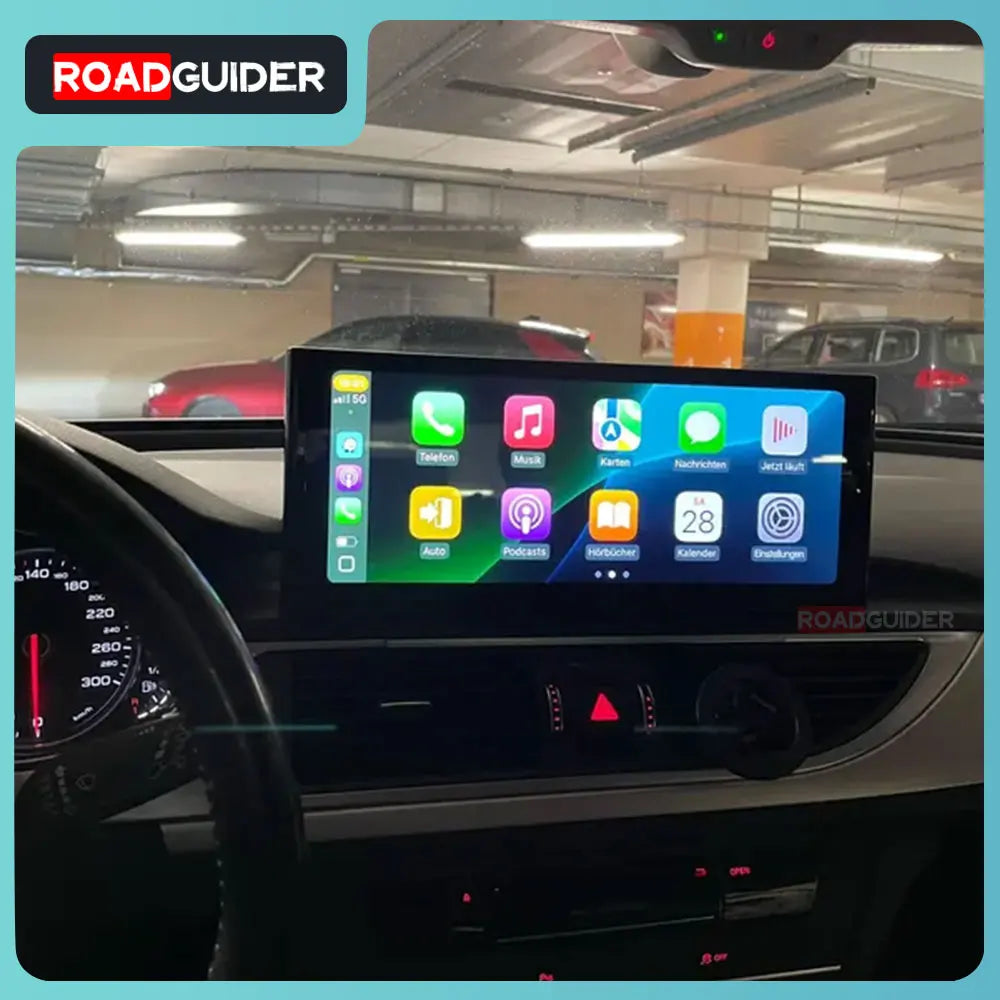 10.25" Android 14 Wireless Carplay For Audi A6 A7 C7 2012-2018 AUTO Car Multimedia Players