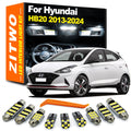 ZITWO 11Pcs LED Interior Map Reading Trunk Plate Light Kit For Hyundai HB20 HB20 for Hyundai HB20X HB20S HB20 2013-2018