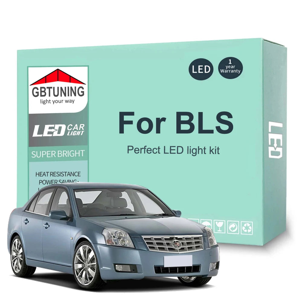 13-Piece LED Interior Light Kit for Cadillac BLS - Canbus Error-Free Bulbs | AUTOKITSHOP