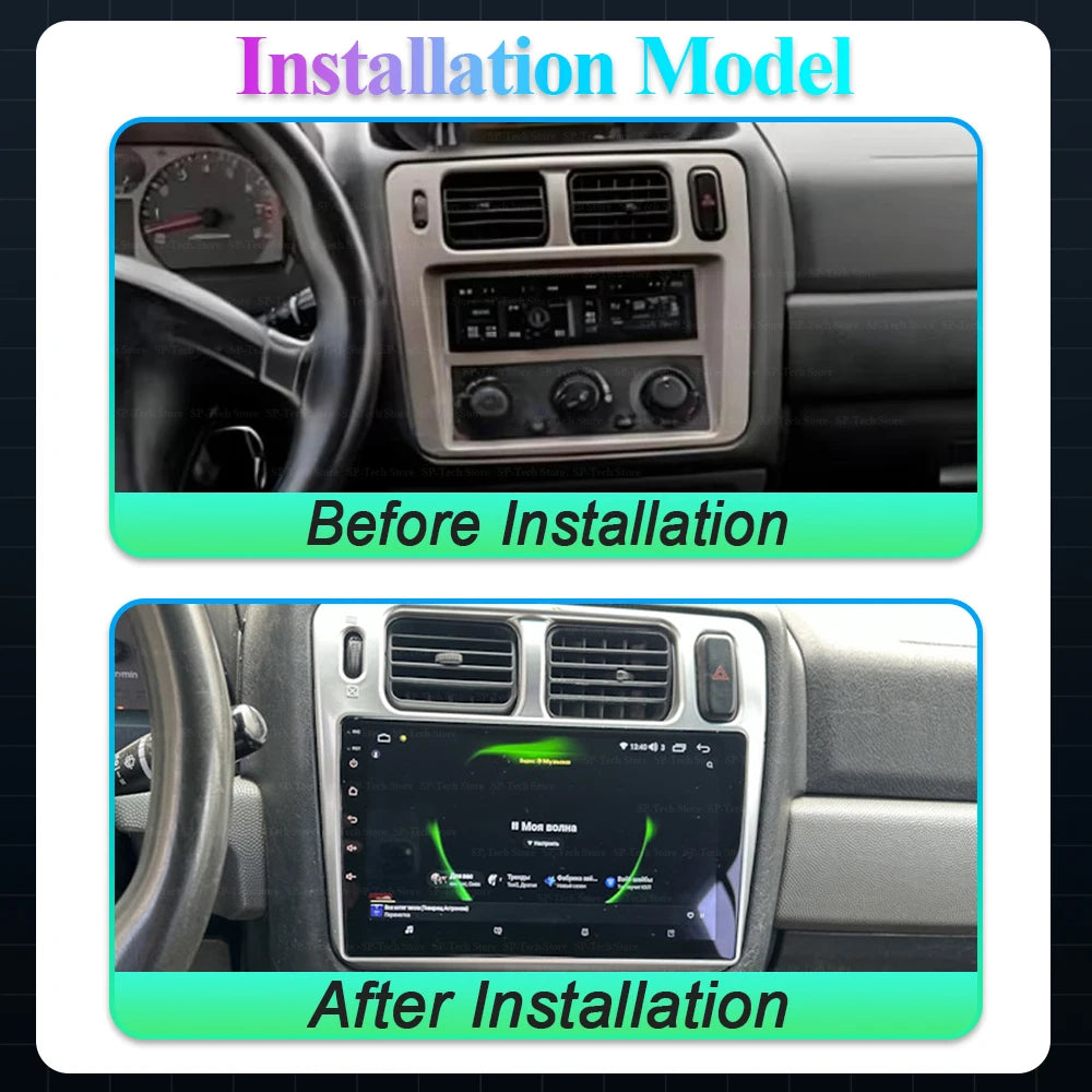 Android 16 For Mitsubishi Pajero Io Pinin 1998-2007 Car Radio Multimedia Video Player Touc | AUTOKITSHOP